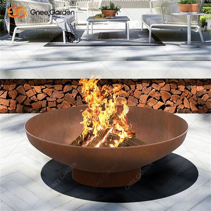 Outdoor Corten Steel BowL For Sale