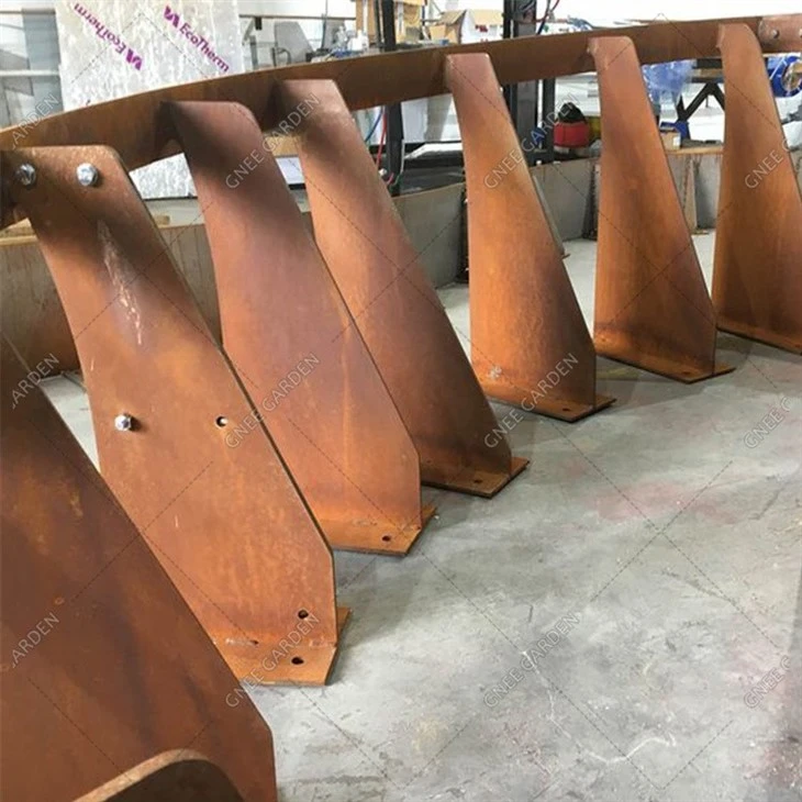 Outdoor Large Metal Raised Garden Bed