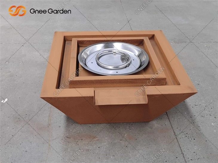 Outdoor Patio Corten Steel Fire Pit