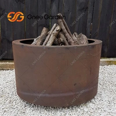 کاسه آتش سوزی فولادی گودال آتش سوزی چوب