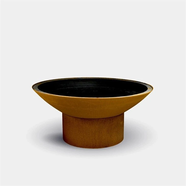 Wood Burning Corten Steel Fire Metal BBQ Grill