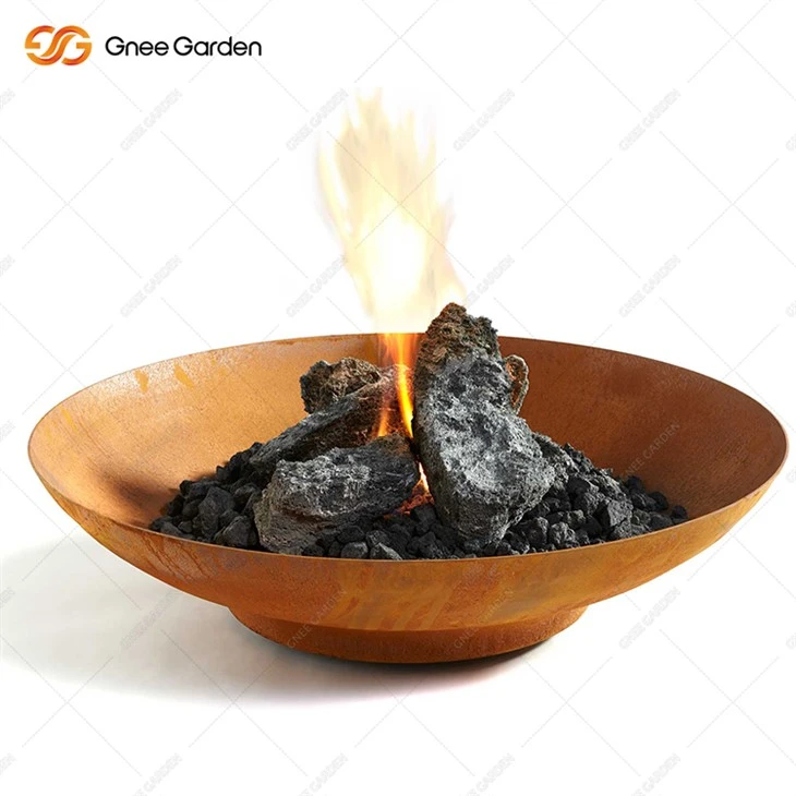 کمپینگ کورتن فولاد آتش گودال سبک وزن